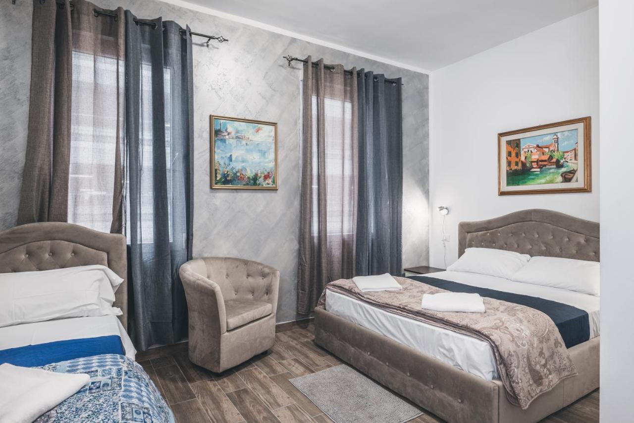 Bulldog Station Apartments With Private Wc, Ac, Tv Mestre Exterior foto
